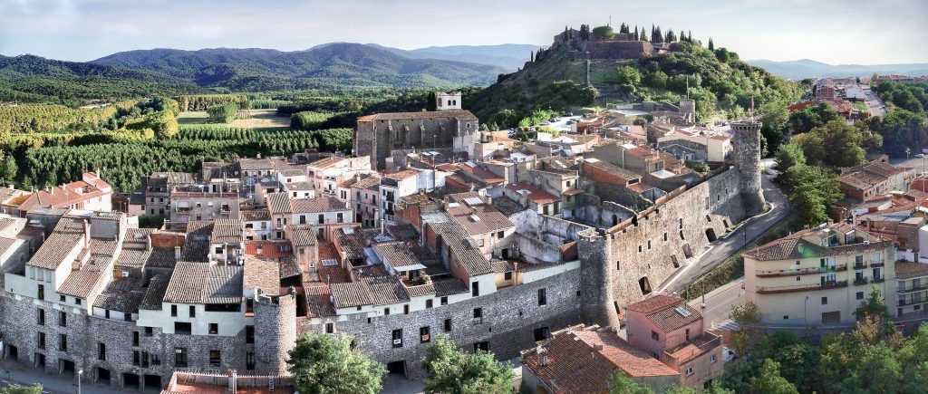 Hostalric_Castell i vila